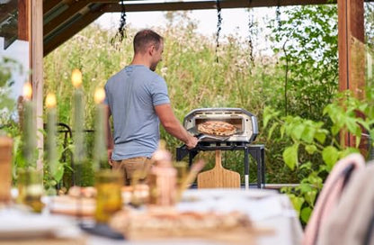 Ooni Volt 12 Electric Pizza Oven - Indoor & Outdoor Versatile Electric Oven, Pizza Cooker with Stone, Indoor and Outdoor Toaster Oven Countertop, Portable Pizza Oven, Cook 12 Inch Pizzas and More - CookCave