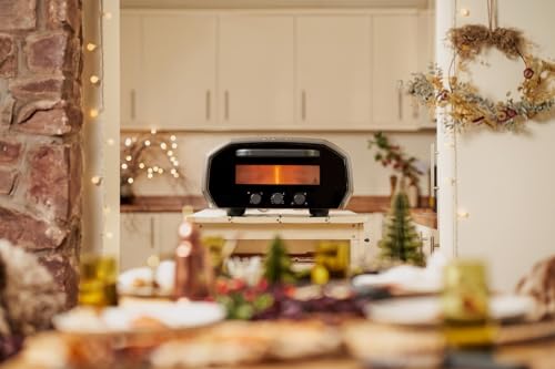 Ooni Volt 12 Electric Pizza Oven - Indoor & Outdoor Versatile Electric Oven, Pizza Cooker with Stone, Indoor and Outdoor Toaster Oven Countertop, Portable Pizza Oven, Cook 12 Inch Pizzas and More - CookCave