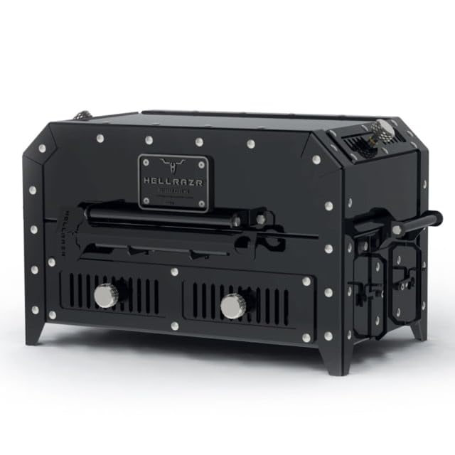 OPMOD HellRazr YAMA Charcoal Grill, Black, YAMA-U-CG-1 - CookCave