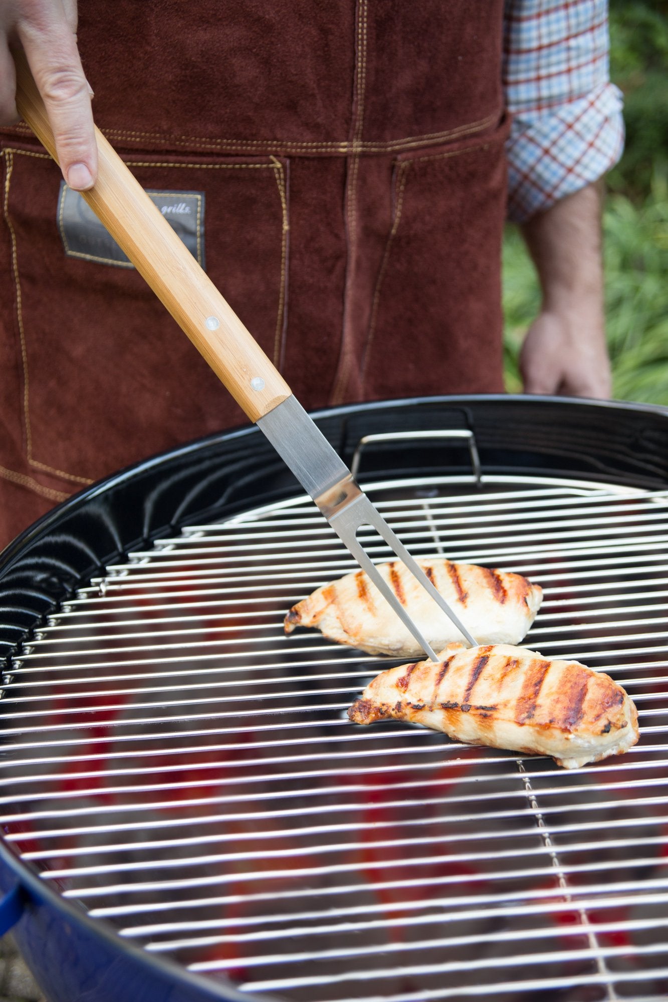 Outset QV30 Verde Collection Grill Fork, 100% Sustainable Materials - CookCave