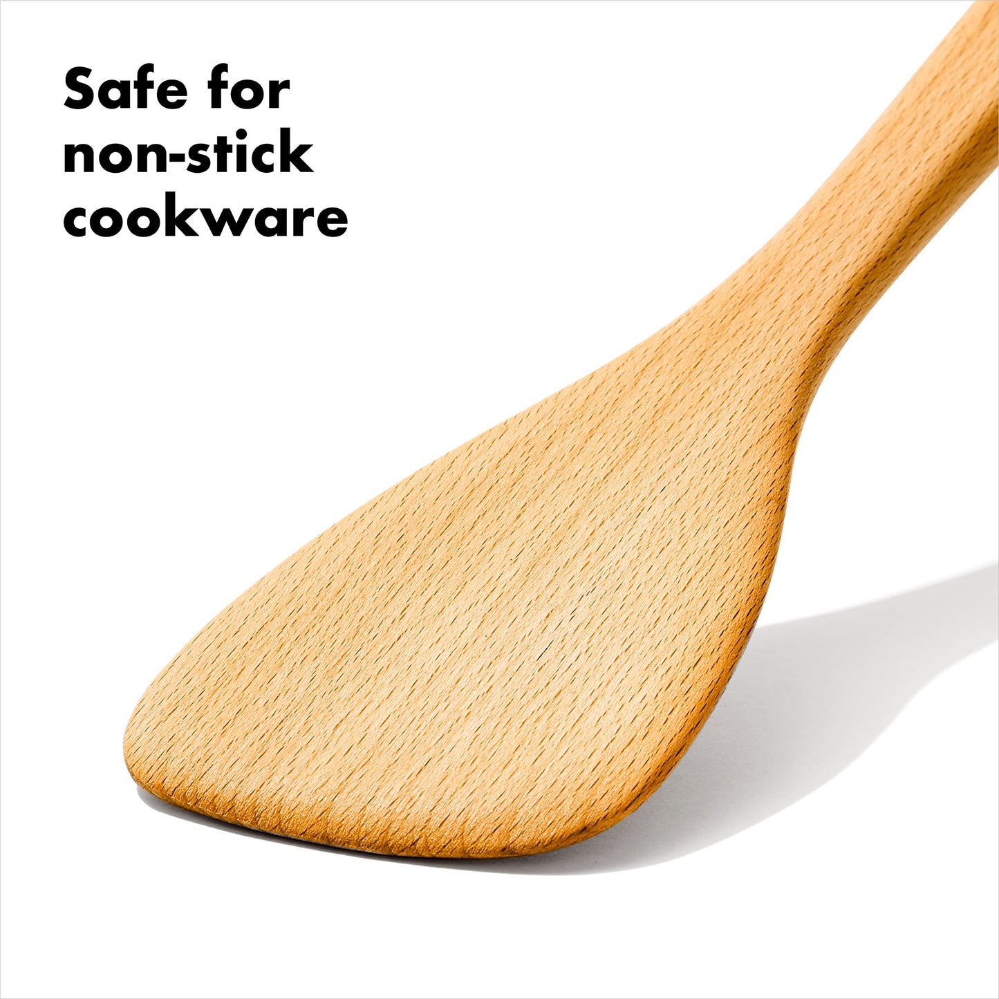 OXO 3 Piece Good Grips Wooden Turner Set, large - CookCave