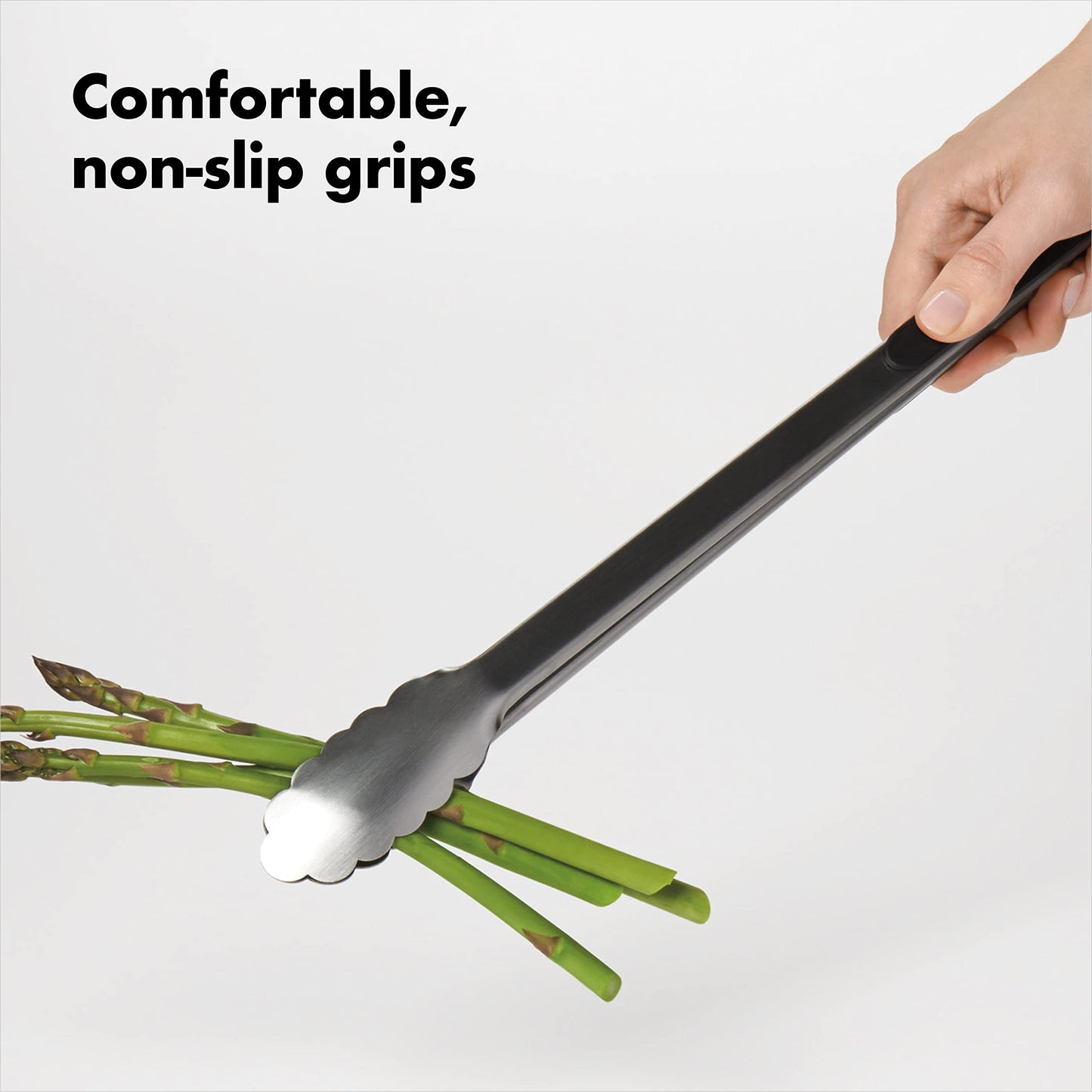 OXO Good Grips 16-Inch Locking Tongs, Silver - CookCave
