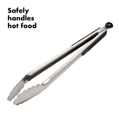 OXO Good Grips 16-Inch Locking Tongs, Silver - CookCave