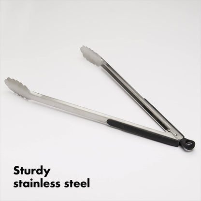 OXO Good Grips 16-Inch Locking Tongs, Silver - CookCave