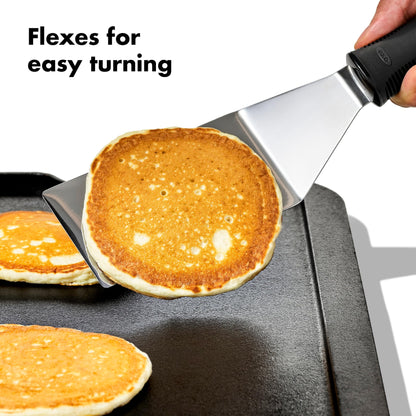 OXO Good Grips Restaurant Turner, Black/Silver - CookCave