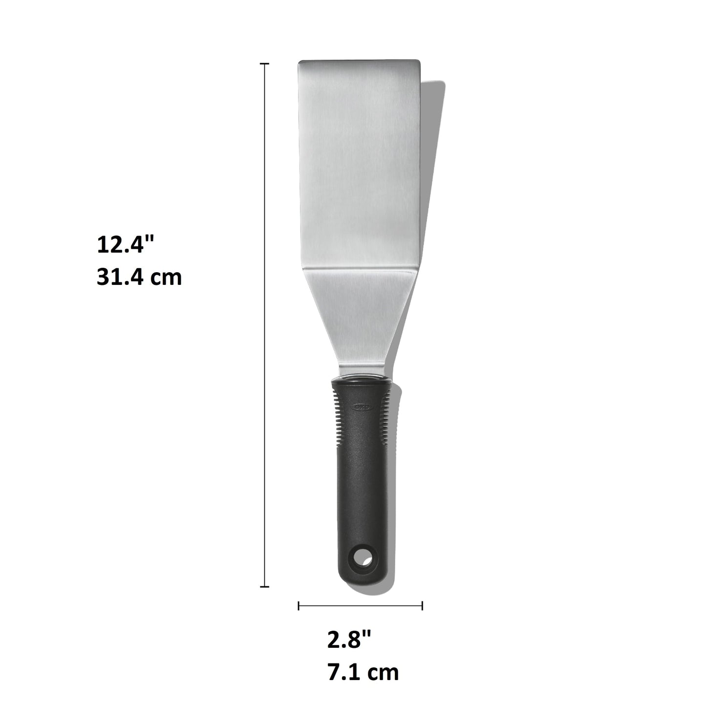 OXO Good Grips Restaurant Turner, Black/Silver - CookCave