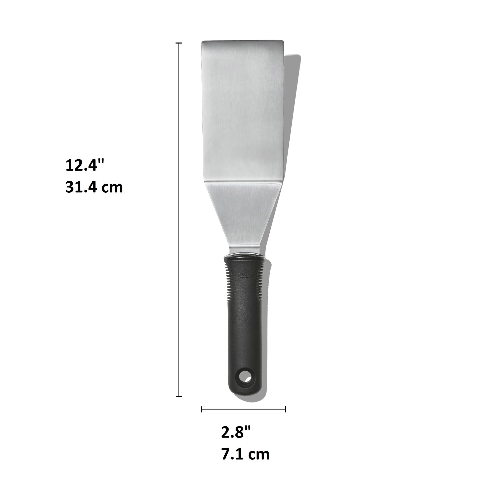 OXO Good Grips Restaurant Turner, Black/Silver - CookCave