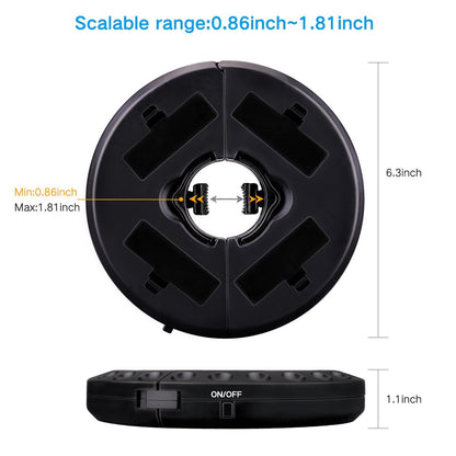 OYOCO Patio Umbrella Light 3 Brightness Modes Cordless 28 LED Lights-4 x AA Battery Operated,Umbrella Pole Light for Patio Umbrellas,Camping Tents or Indoor Use - CookCave