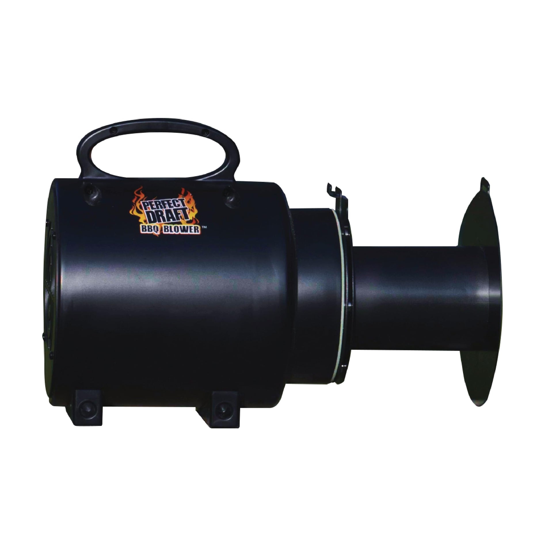 Perfect Draft BBQ Blower 4.0 for Offset Smoker Grill - Designed in Texas, Patented in the USA - Battery Powered BBQ Fan for Outdoor Barbecue - CookCave