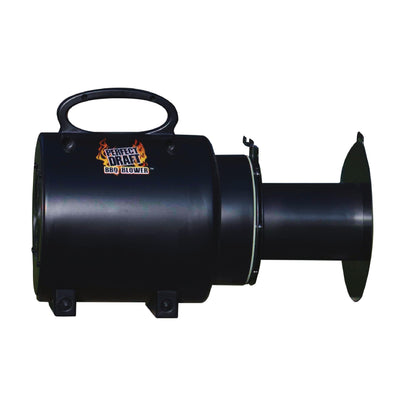 Perfect Draft BBQ Blower 4.0 for Offset Smoker Grill - Designed in Texas, Patented in the USA - Battery Powered BBQ Fan for Outdoor Barbecue - CookCave