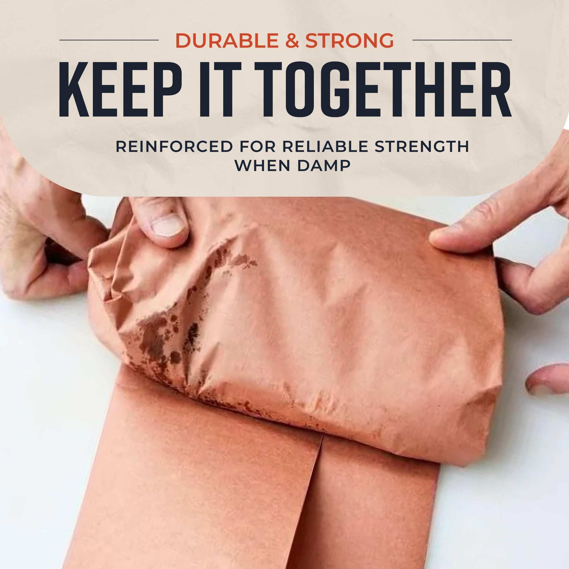 Pink Butcher Paper Roll 18"x175' (2100 Inch) - Food-Grade Peach Butcher Paper for Smoker, BBQ, Grilling, Smoking Meat - USA Made - Unbleached, Uncoated and Unwaxed - CookCave