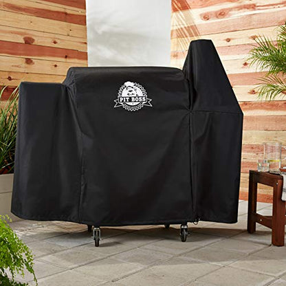 Pit Boss Grills 73821 Pit Boss Deluxe and 820 Pro Series Pellet Grill Cover, PB820D, Black - CookCave