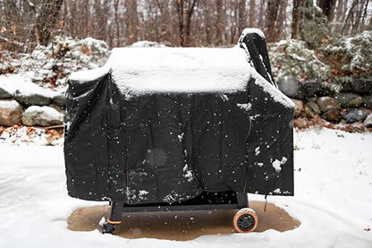 Pit Boss Grills Sportsman 1100 Wood Pellet Grill Cover, Black, (30939) - CookCave