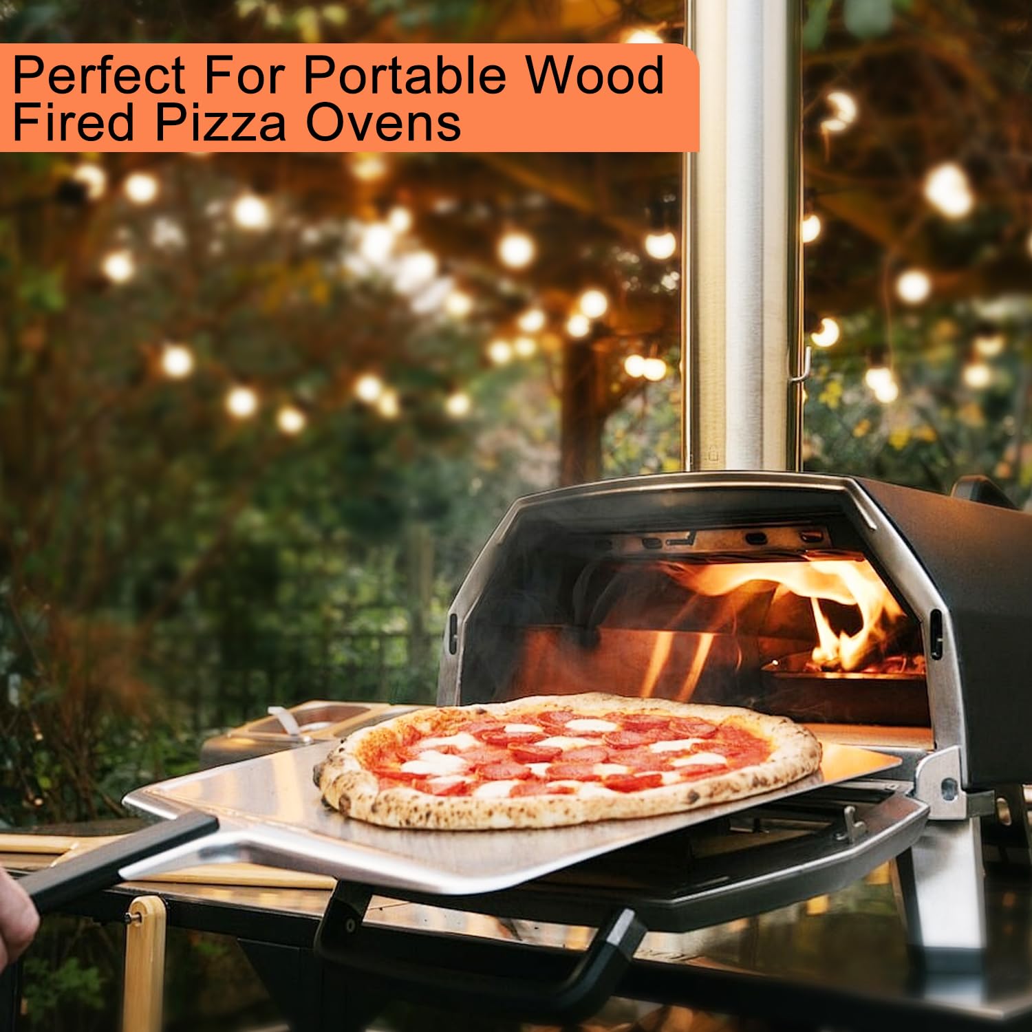 Pizza Oven Wood - Kiln-Dried Oak Wood for Pizza Ovens, 6-Inch Barkless Logs, Ideal for Ooni, Gozney, Solo Stove, and Other Wood-Fired Pizza Ovens, Grills, and Smokers - Approx. 12 lbs - CookCave
