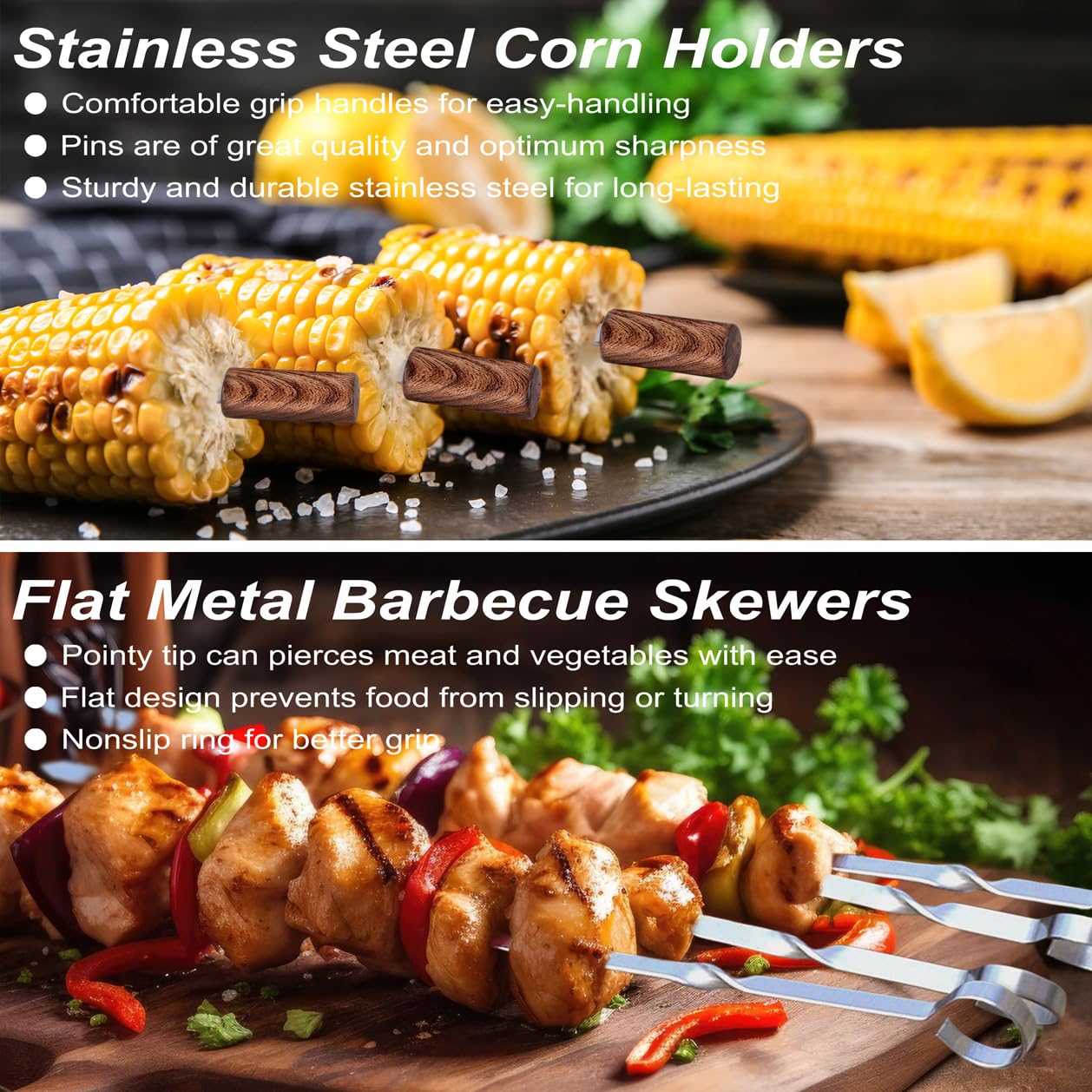 POLIGO 29 PCS BBQ Grill Accessories Stainless Steel BBQ Tools Grilling Tools Set with Storage Bag for Fathers Day Dads Birthday Presents - Camping Grill Utensils Set Ideal Grilling Gifts for Men Women - CookCave