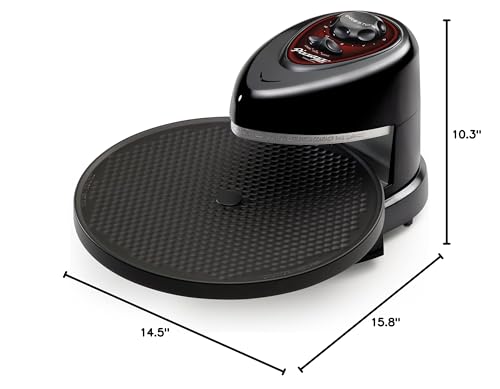 Presto 03430 Pizzazz Plus Rotating Oven, Black - CookCave