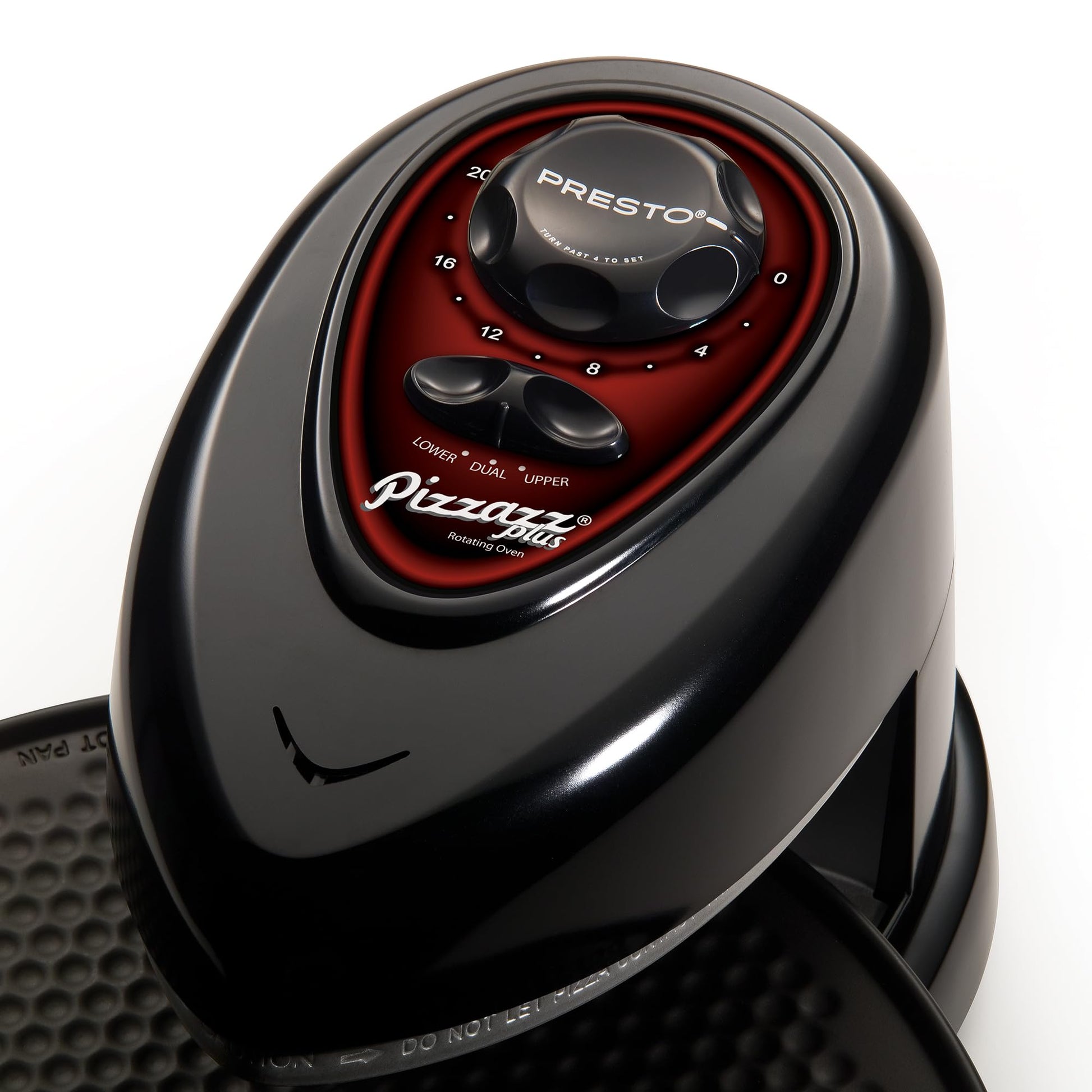 Presto 03430 Pizzazz Plus Rotating Oven, Black - CookCave