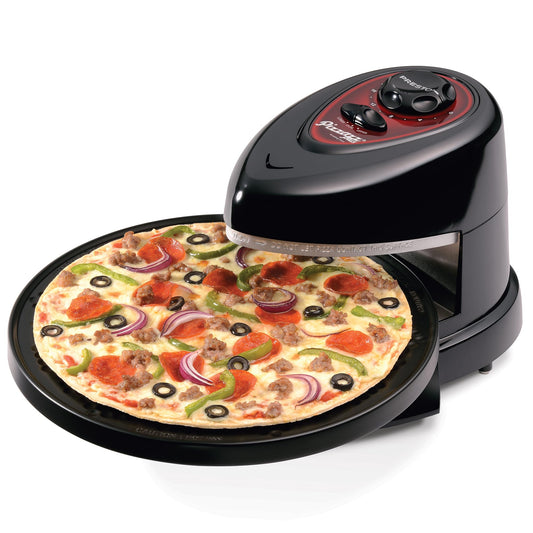 Presto 03430 Pizzazz Plus Rotating Oven, Black - CookCave