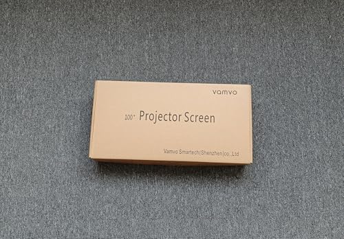 Projector Screen with Stand, Vamvo 100 inch Portable Foldable Projection Screen with Aluminum Alloy Stand Outdoor Movie Screens with Carrying Bag for Home Theater Camping and Recreational Events - CookCave