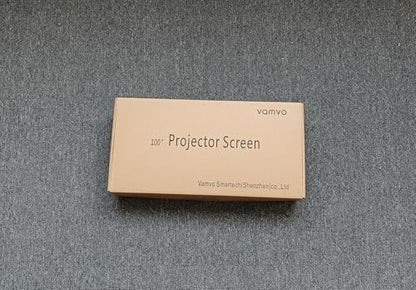Projector Screen with Stand, Vamvo 100 inch Portable Foldable Projection Screen with Aluminum Alloy Stand Outdoor Movie Screens with Carrying Bag for Home Theater Camping and Recreational Events - CookCave