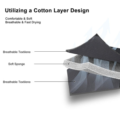 PURPLE LEAF 9 Pieces Outdoor Patio Dining Set with 8 Folding Portable Chairs and 1 Rectangle Aluminum Table, Foldable Adjustable High Back Reclining Chairs with Soft Cotton-Padded Seat, Grey - CookCave