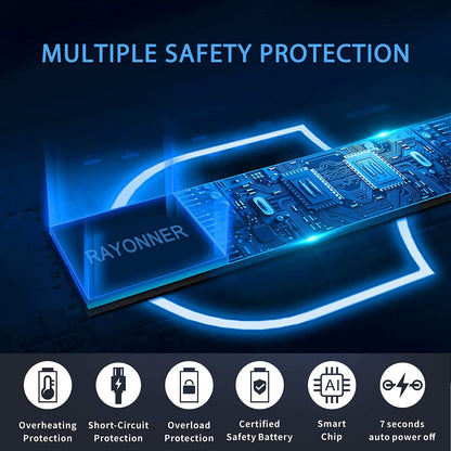 RAYONNER Lighter Electric Candle Lighters Rechargeable USB Lighter Arc Lighters for Candle Camping (1Pack, Rose Gold) - CookCave