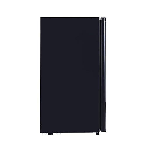 RCA RFR321-B-Black-COM RFR321 Single Mini Refrigerator-Freezer Compartment-Adjustable Thermostat Control-Reversible Doors-Ideal for Dorm, Office, RV, Garage, Apartment-Black Cubic Feet, 3.2 CU.FT - CookCave