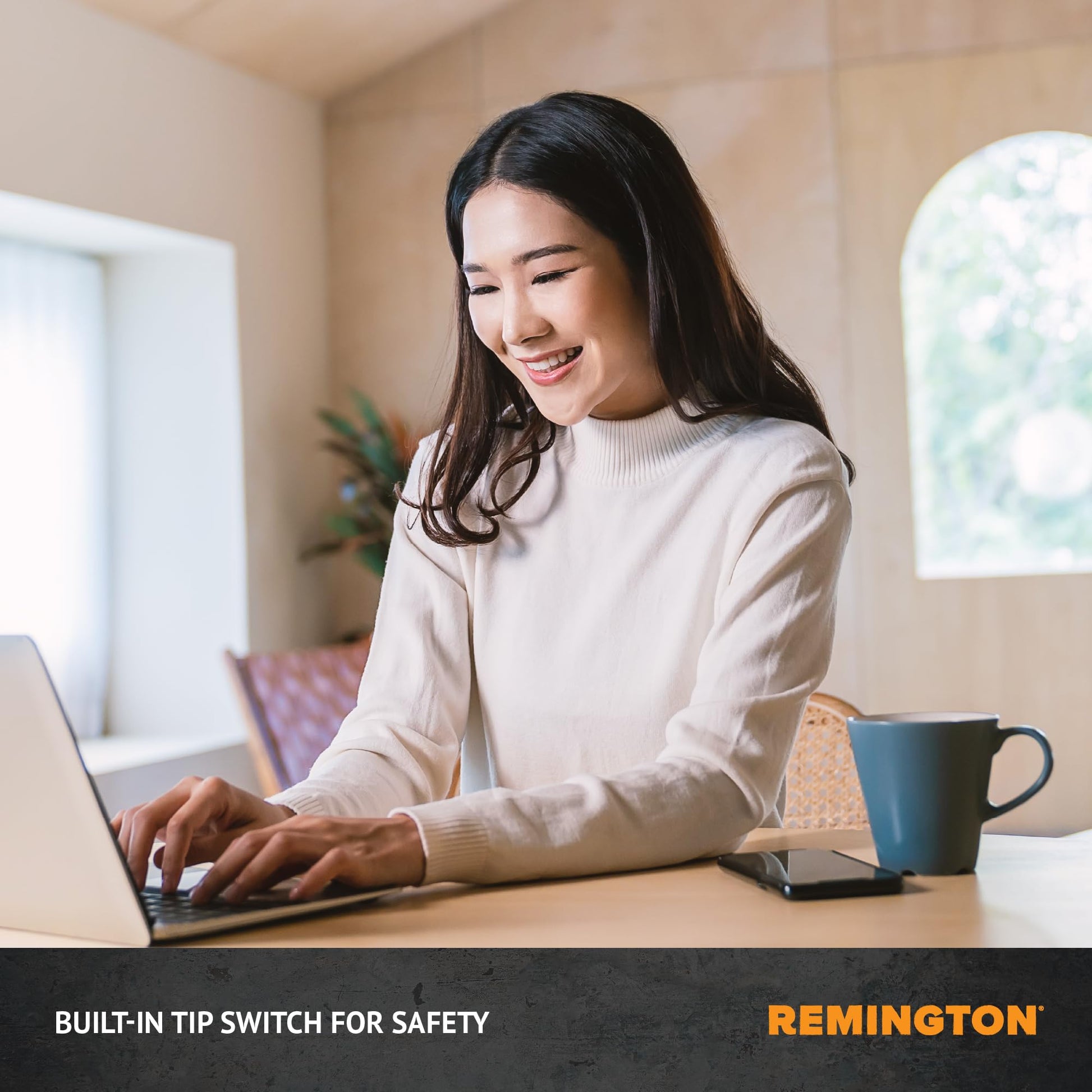 Remington 1500W Heavy-Duty Electric Heater Portable Electric Heater for Garage, Workshop, or Jobsite (REM-222A-120) - CookCave