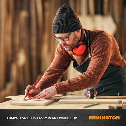 Remington 1500W Heavy-Duty Electric Heater Portable Electric Heater for Garage, Workshop, or Jobsite (REM-222A-120) - CookCave