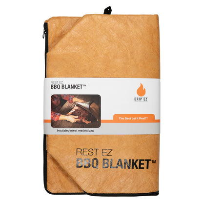 Rest EZ BBQ Blanket® - Insulated Meat Resting Bag for Moisture Retention and Tender BBQ - Heavy-Duty with Wide Mouth Design for Briskets, Pork Shoulders, Steaks - CookCave