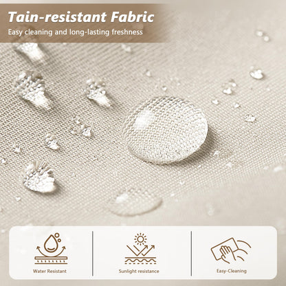 Rotihom 8-Piece Wicker Outdoor sectional Patio Furniture Set with Additional Waterproof Cover, Conversation Patio Furniture with Washable Thick Cushions for Garden, Backyard, Poolside - CookCave