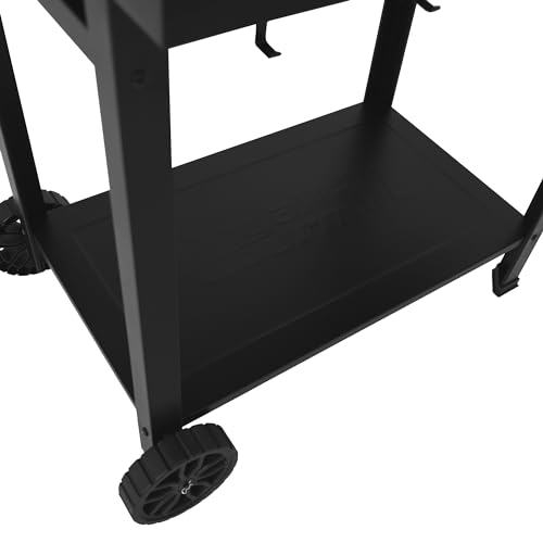 Royal Gourmet CC1830T 30-Inch Barrel Charcoal Grill with Warming Rack & Front Storage Basket, Outdoor BBQ Grill with 627 sq. in. Grilling Area for Backyard Barbecue Cooking Party, Black - CookCave