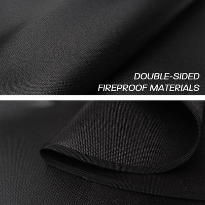 Rumlick 36" Fire Pit Mat for Solo Stove Bonfire, Round Fireproof Under Grill Mats for Outdoor Grill, Portable Camping Stove Mat for Solo Stove Accessories - CookCave