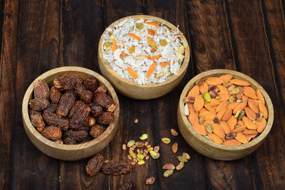 Samhita Mango Wood Round bowl Perfect for Nuts, Candy, Appetizer, Snacks, Olive and Salsa. Looks Absolutely Beautiful With Your Kitchen Setting. (5" x 5" x 2") - CookCave