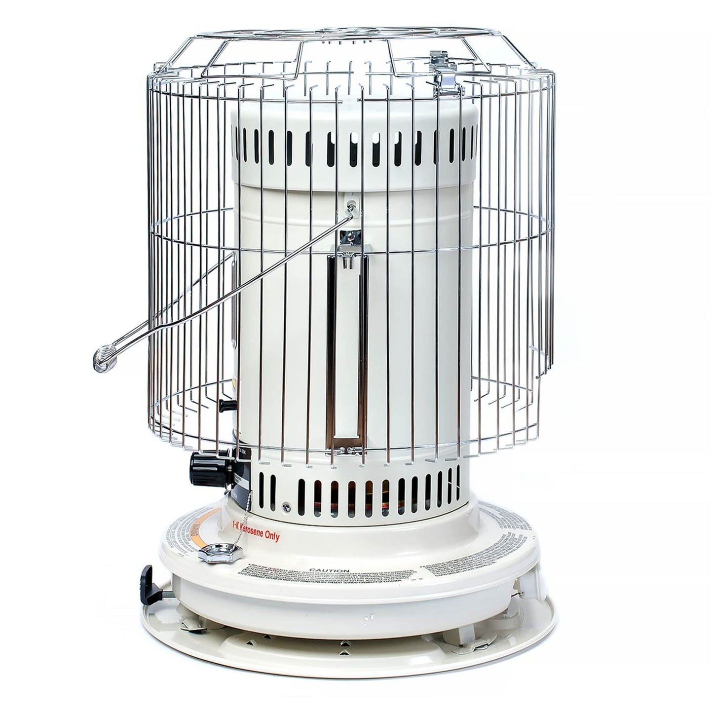Sengoku Indoor & Outdoor Kerosene Heater, 23,500 BTU, Portable Use, White - CookCave