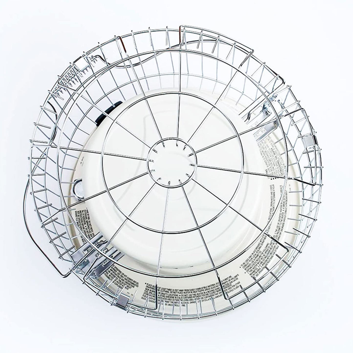 Sengoku Indoor & Outdoor Kerosene Heater, 23,500 BTU, Portable Use, White - CookCave