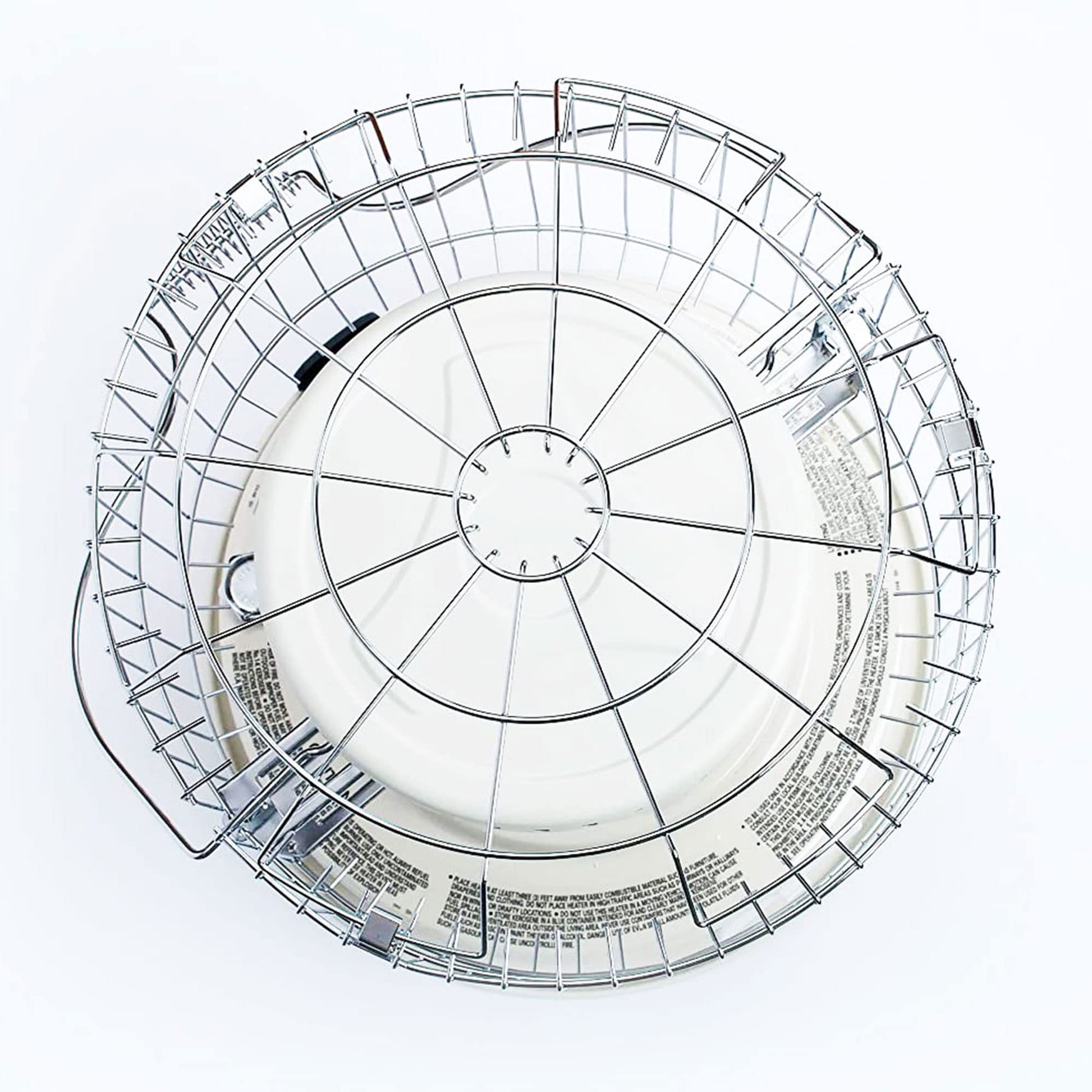 Sengoku Indoor & Outdoor Kerosene Heater, 23,500 BTU, Portable Use, White - CookCave