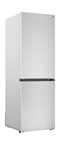 SHARP SJB1255GS Refrigerator with Bottom-Freezer, Counter-Depth, 24 Inch, 11.5 Cubic Foot, Stainless Steel - CookCave