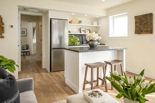 SHARP SJB1255GS Refrigerator with Bottom-Freezer, Counter-Depth, 24 Inch, 11.5 Cubic Foot, Stainless Steel - CookCave