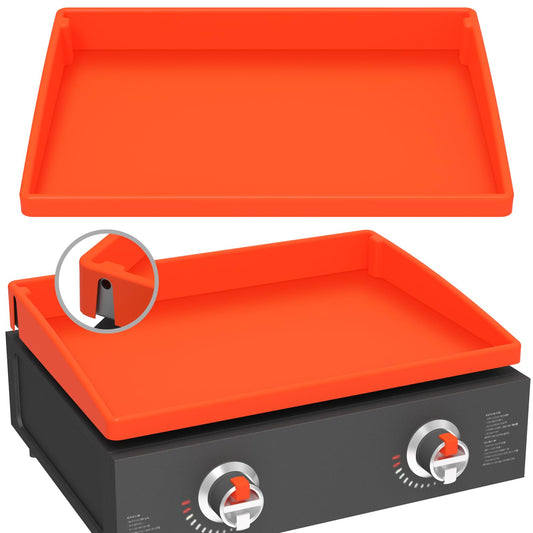 Silicone Griddle Mat Cover for Blackstone - 22 Inch True All-Encompassing Coverage Heavy Duty Food Grade Grill Buddy Mat, All Season Cooking Surface Protective Cover - CookCave