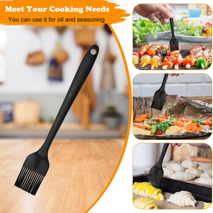 Solaradgy BBQ Mop Brushes for Sauce and Cast Iron Sauce Pot, 11Pcs Valuable Basting Brush Set for Grilling, BBQ Sauce Basting Mops Kit Multiple Replaceable Heads for BBQ Basting Mop - CookCave