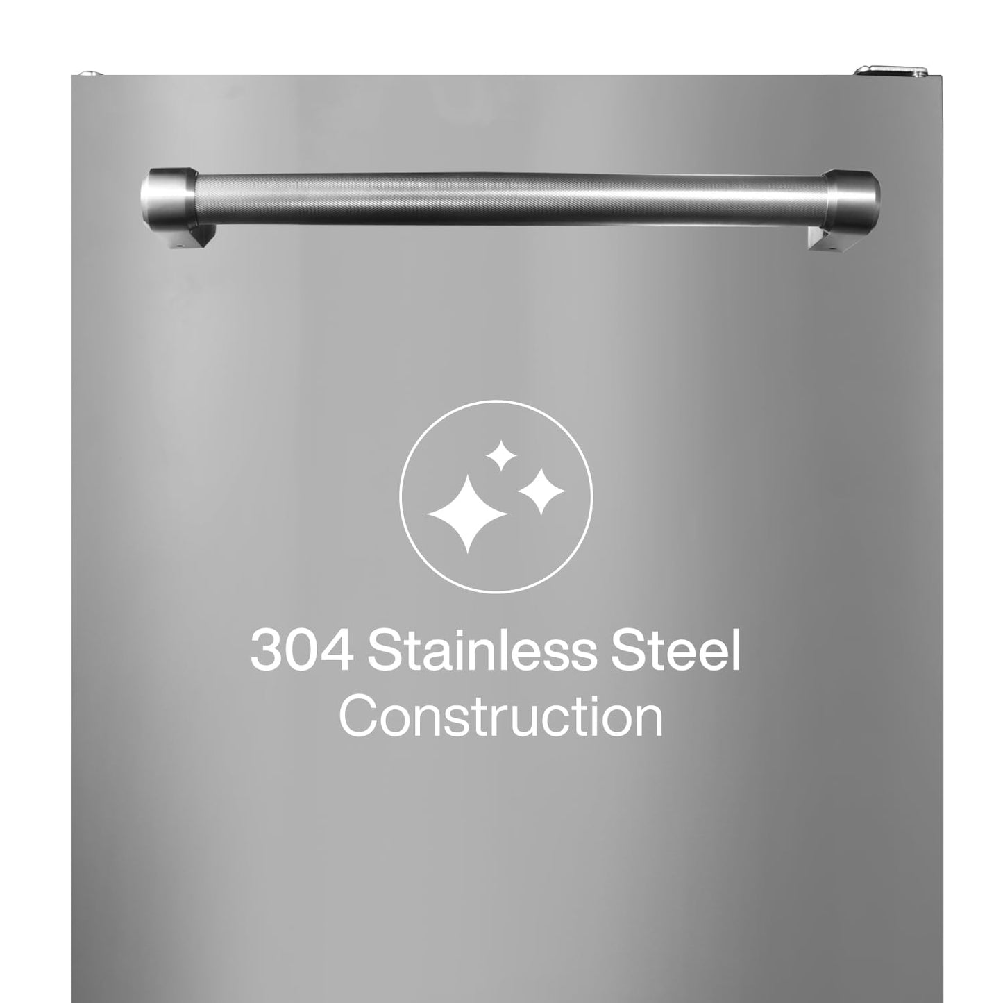 Spire 5.1 Cu.Ft. Compact Refrigerator with Premium Stainless Steel Exterior, Temperature Control 0 to 10°C, 4 Shelves, and Reversible Door - Big Mini Fridge for Outdoor, Kitchen, and More - 850-0009 - CookCave