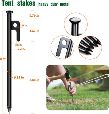 Sport-Brella Super-Brella SPF 50+ Sun and Rain Canopy Umbrella for Camping, Beach and Sports Events (8-Foot, Blue) - CookCave