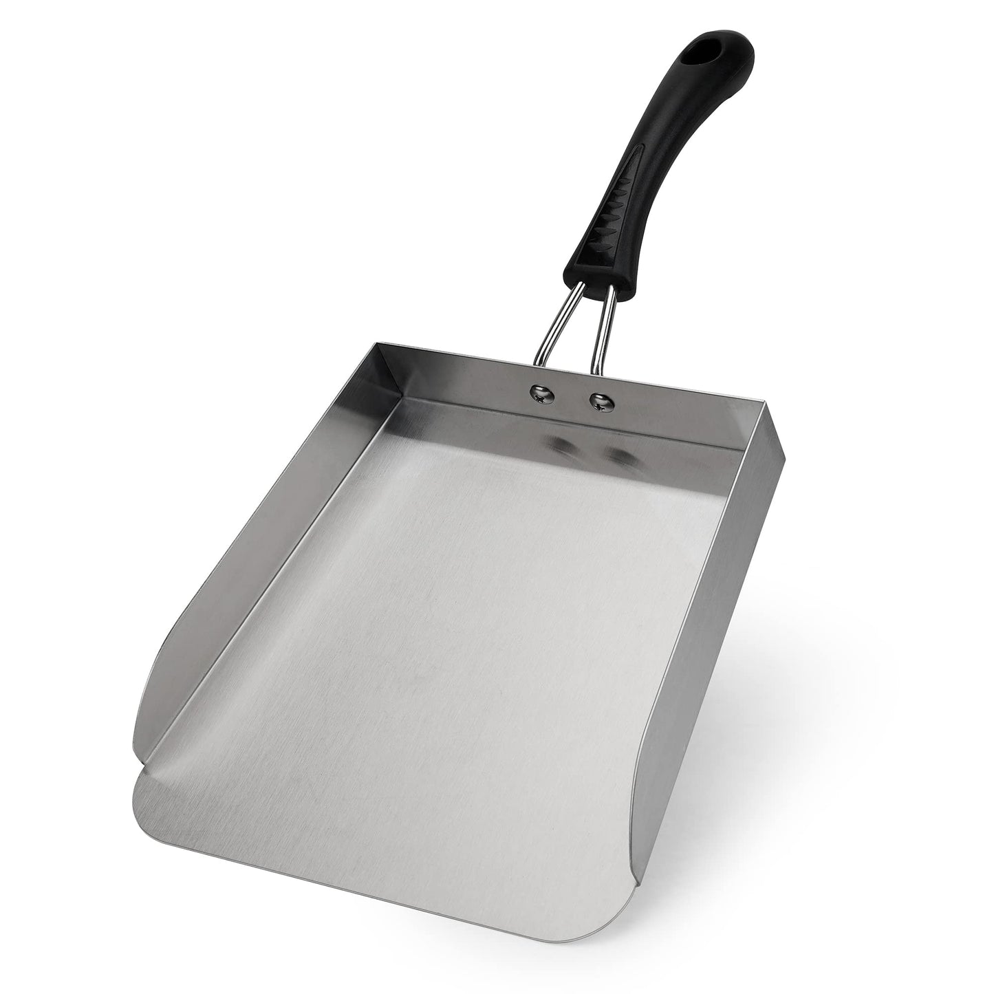 Stanbroil Stainless Steel Griddle Mover Smash Burger Food Shovel Grill Spatula Great for Stir Fry and Move Food, 13" - CookCave