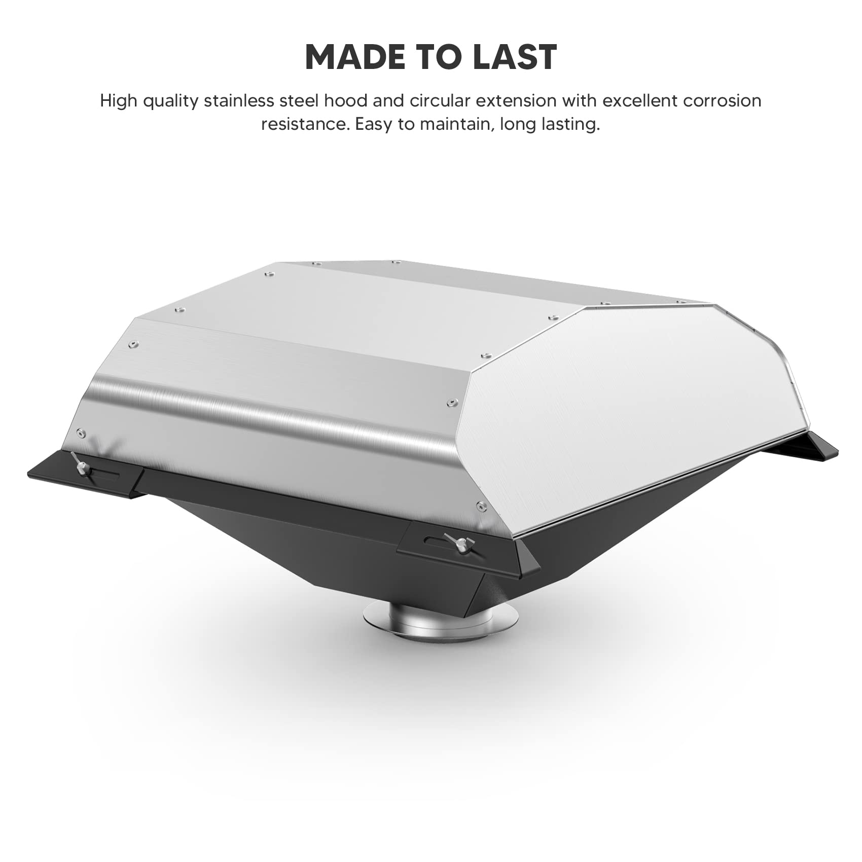 Stanbroil Wood Fired Pizza Oven Attachment Pizza Maker for Traeger, Pit Boss, Camp Chef, Green Mountain Grills, Z Grills, Smokin Brothers Pellet Grills, Silver - CookCave