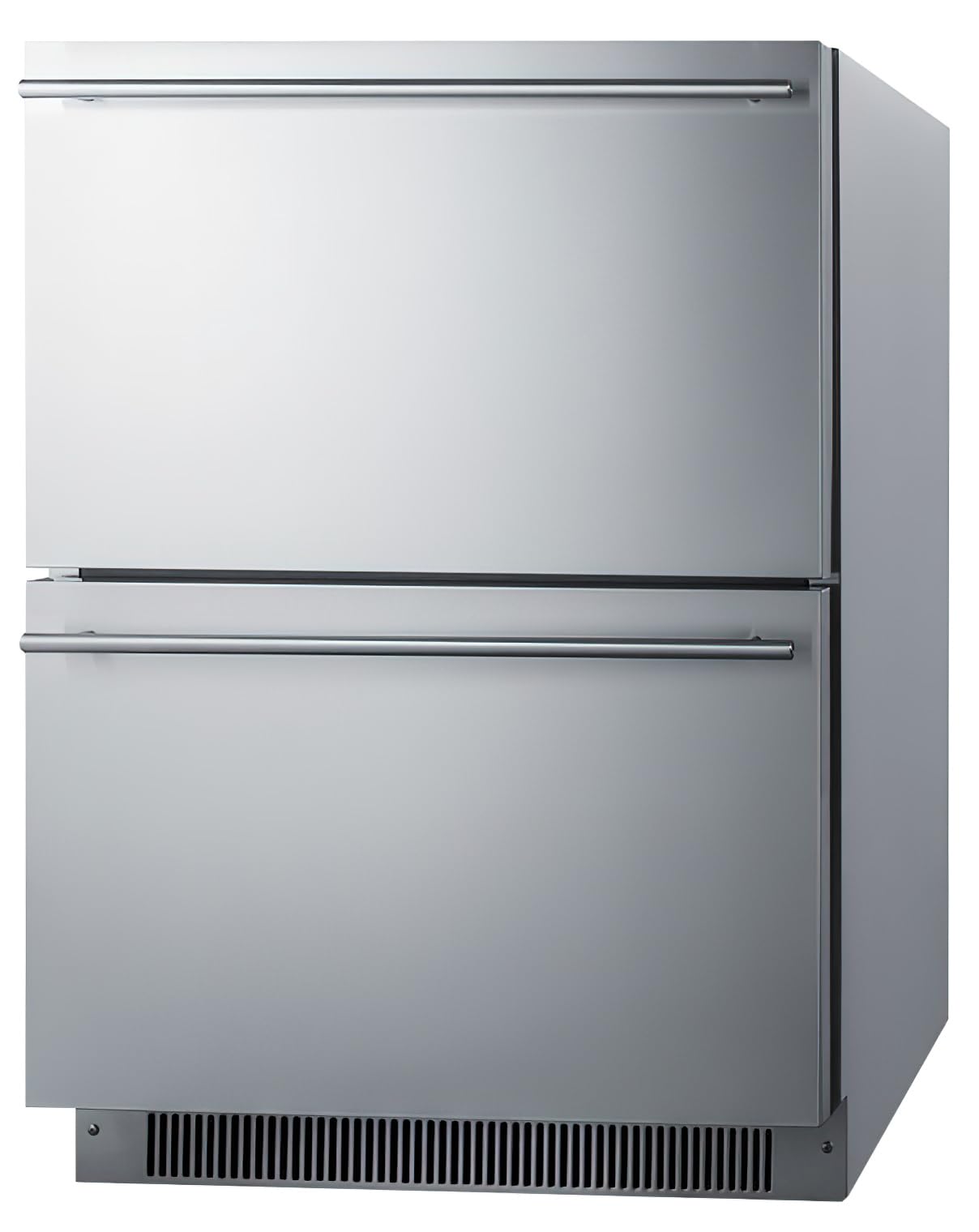 Summit Appliance ADFD2D24PNR 24" Wide 2-Drawer All-Freezer; ADA Compliant; Panel-ready Drawer Fronts (Panels Not Included); Temperature Alarm; Door Alarm; For Indoor/Outdoor Use; Fan-forced Cooling - CookCave
