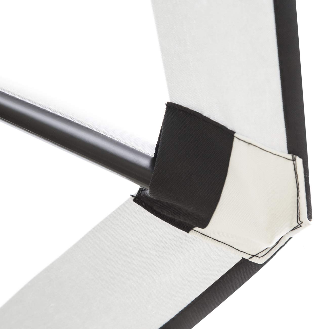 Sunnyglade 9ft Patio Umbrella Replacement Canopy Market Umbrella Top Outdoor Umbrella Canopy with 8 Ribs (not umbrella frame) (Black and White) - CookCave