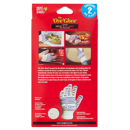 The Ove Glove - Superior Heat & Flame Hand Protection - 2 Pack Glove - CookCave