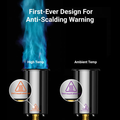 ThermoMaven Powerful Propane Torch, Kitchen Cooking Torch, Culinary Torch Lighter, Adjustable Blow Torch for Sous Vide Searing Steak, BBQ, Grill, Campfire Charcoal Starter (Propane Tank Not Included) - CookCave