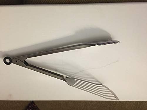 Tongula, Stainless Steel, 12", spatula,tongs, bbq,grilling, blackstone griddle, saute, fish spatula,fish turner, burgers, backyard,PATENT PENDING - CookCave